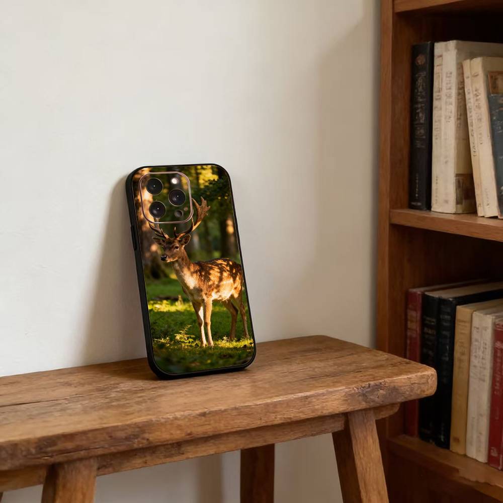 Deer Hunting Phone Case For iPhone17,16,15,14,13,12,11 Plus,Pro Magnetic with Magsafe Wireless Charging