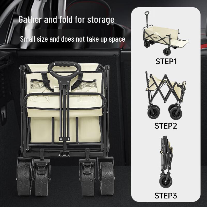 Foldable Outdoor Camping Wagon