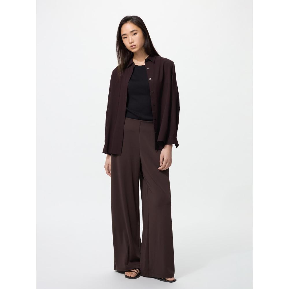Uniqlo Japan Crepe Jersey Straight Pants