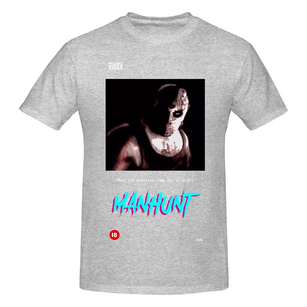 Funny Unisexhunt Vhs Movie Cover Unisexs Printed Tshirt Unisex T Shirtsimple