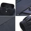 Men Women Sunscreen Jacket Stand Collar Long Sleeve Solid Color Zipper Closure Ice Silk