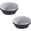 2 Pack Sink Tap Hole Cover Kitchen Faucet Hole Cover Stainless Steel-45mm
