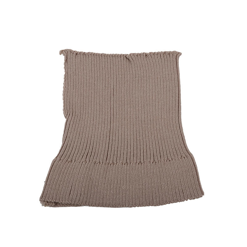 Autumn Winter Women's Fashion Warm Neck Protection Head Scarf Stretch Knitted Wool High Neck Collar