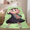 Anime Sofa Blankets for Winter A-Spy×Family Warm Knee Bed Fleece Camping Fluffy Soft Blankets King Size Microfiber Bedding