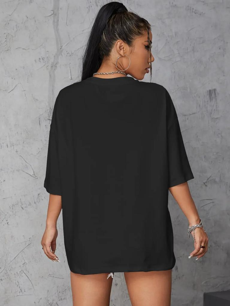 Unisex INTENSE FEELINGS Street Hip Hop Female T-Shirts Loose Oversize Short Sleeve Soft Soft Tops Summer Breathable Tee Clothing