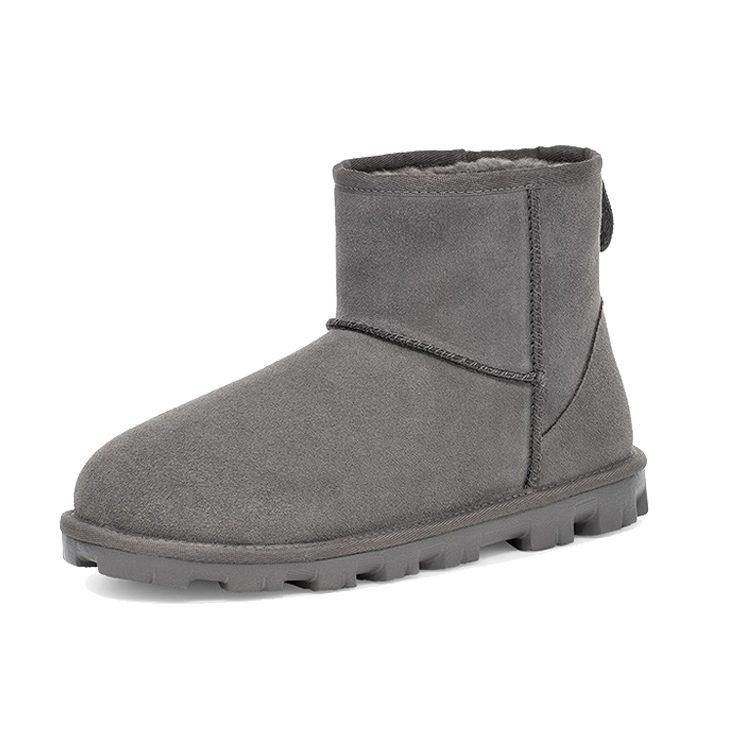 UGG Essential Mini Classic Fleece Lined Gray Women's 1115030-CHRC