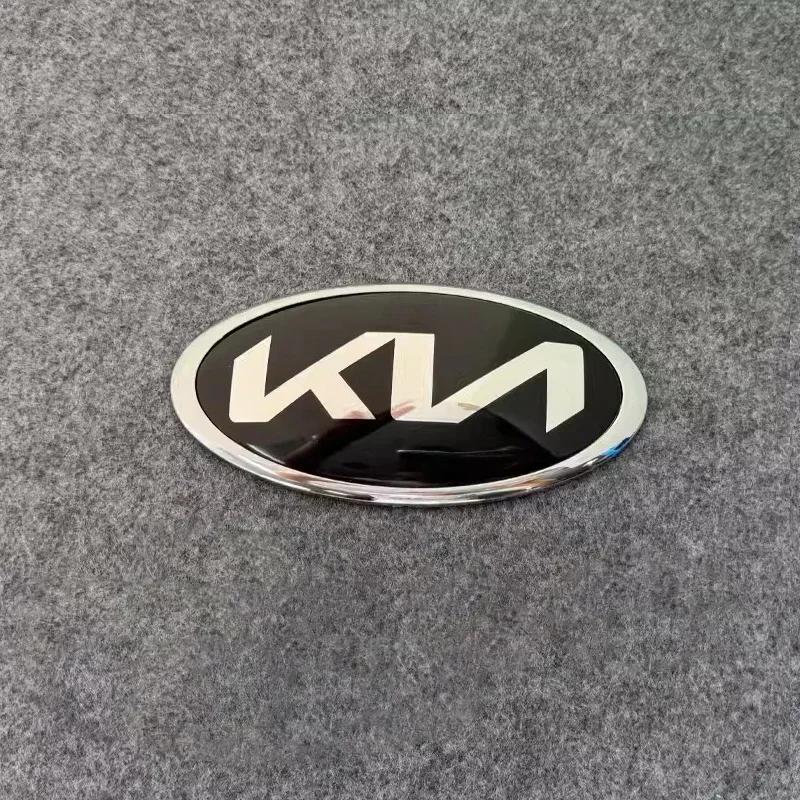 AIL1 Front Grille Rear Trunk Badge Sticker Cover Trim For Kia EV6 Sorento Niro Stinger Ceed Carnival K5 K9 Soul Carens etc