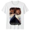 Titanic (1997) Filmplakat Inspiriertes Unisex-T-Shirt Retro 90er Liebesgeschichte Romantisches Tee