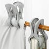 Yousheng 5Pcs Plastic Clothes Pins Windproof Strong Grip Clothes Pegs Heavy Duty Sheets Towels Laundry Clothing Drying Clothespin