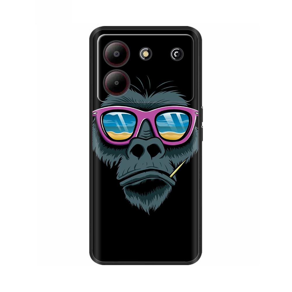 

Для ZTE Blade A54 Чохол Чорний Захисний М який Силіконовий Чохли для Телефона Для ZTE Blade A54 ТПУ Чохол Фундас Для ZTE Blade A54 ZTE Blade A54