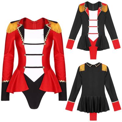 Dámsky kostým Halloween Circus Ringmaster Cosplay Dámske body Oblečenie na hranie rolí
