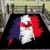 Soft Floor Carpet France national football team Pattern Area Rug Decorative Mat For Home Room Decoration
