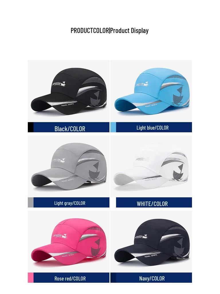 Unisex Leichte Schnelltrocknende Sonnenschutzkappe für Outdoor-Angeln