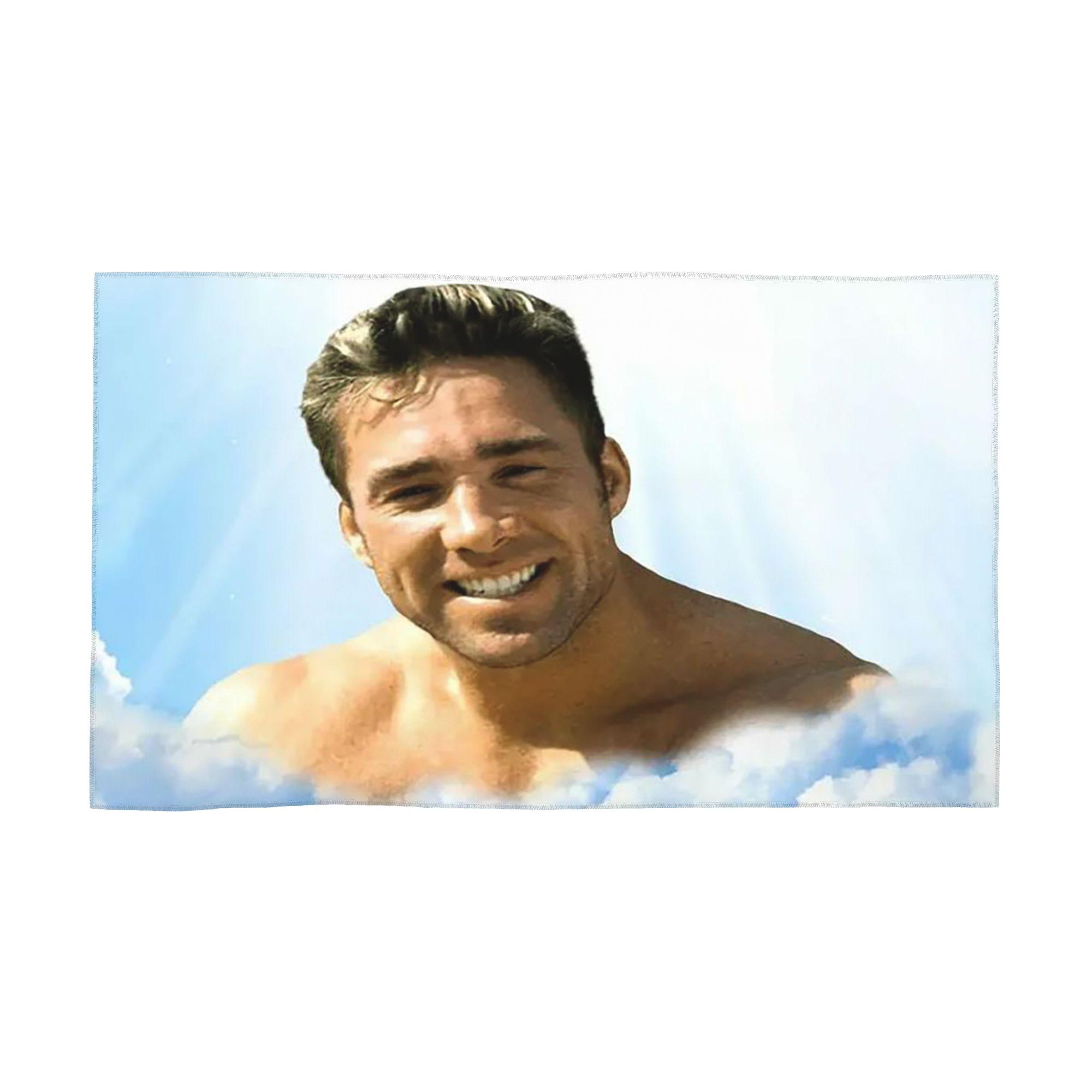 Billy Herrington Soft Face Towel Quick Dry Pool Bath Cotton Towels Absorbent W40*H60(CM)