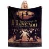 Dancing Night Movie Poster Blanket for All Seasons Blanket Lunch Break Throw Gift