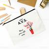 Super AVS Printed Makeup Bag Women Travel Neceser Cosmetic Zipper Pouch Travel Toiletry Organizer School Pencil Bags AVS Gifts