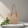 Woven Tote Bag Daily Commuter Beach Women's Bag