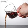 75/150ML Szklana Miarka z Uchwytem Filiżanka do Espresso i Mleka Kubek Kuchenny ze Skalą Dokładny Pojemnik do Gotowania Pieczenia Barista