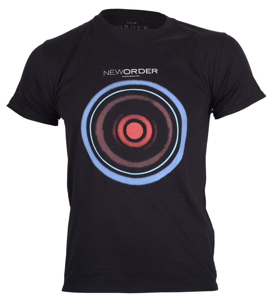 New Order T Shirt Blue Monday Black New Official
