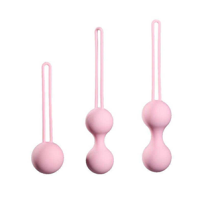 Set Safe Silicone Smart Ball Kegel Ball Ben Wa Ball Vagina Tighten Exercise Machine Vaginal Geisha Ball Sex Toys for Women