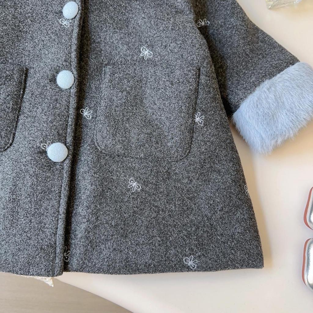 Girls' Korean-Style Winter Coat: New Arrival Thickened Warm Cotton Padded Jacket BWB078