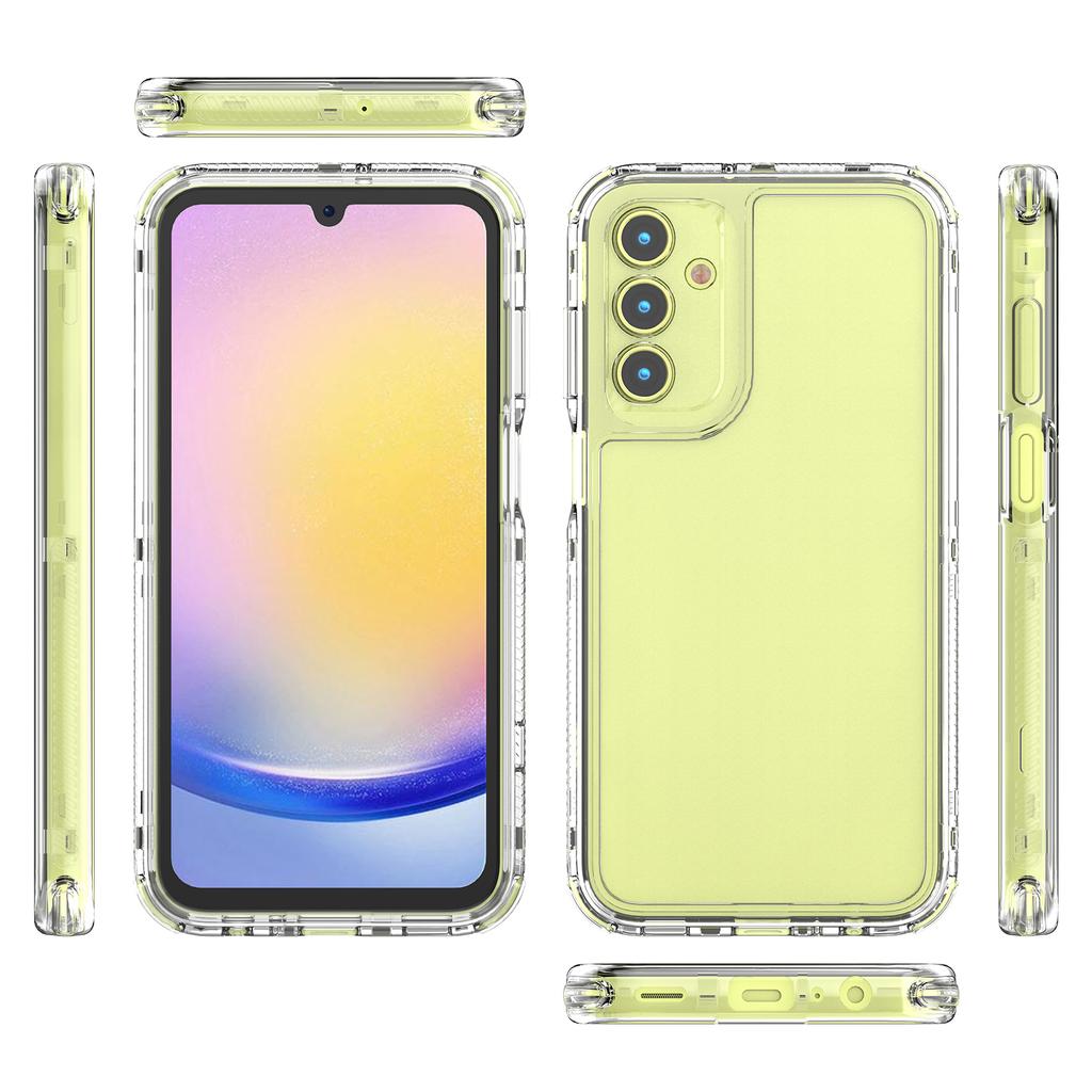 For Samsung Galaxy A25 5G (Global) (161.0 X 76.5 X 8.3mm) Clear Case Acrylic+TPU Cover