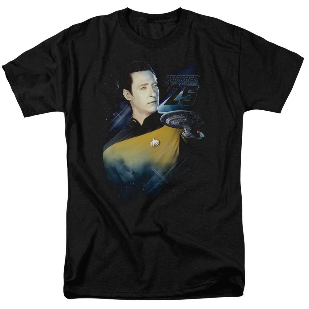 

Мужская футболка Star Trek TNG Data 25-й юбилей S-5XL Официальная футболка S