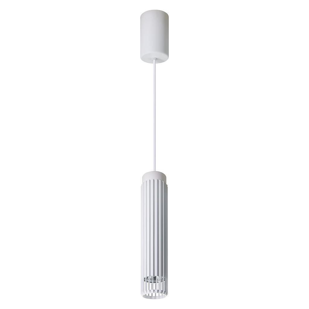 Lampa Wisząca Vertical 1 Gu10 Biały Alu Milagro Ml0308