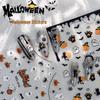 Halloweenské nálepky na nehty - Vtipné, samolepicí dekorace