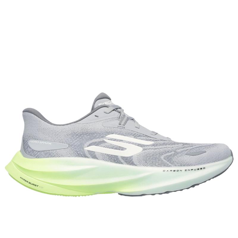 Skechers SKX Aero Spark Running Shoes Men's Gray 246200-GYLM