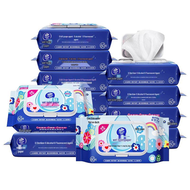 Vinda Flushable Wet Toilet Paper - Family Pack