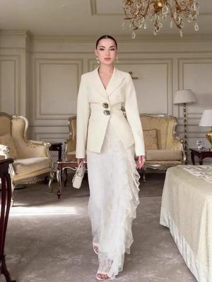 Elegant Soft Feminine 2025 Autumn Long Sleeve Dress