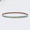 Belt, Jeans Leather, Versatile Jeans Belt, Thin, Fashionable and Simple Decoration Skirt, Korean Ins Style Belt Trendy