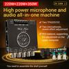 1.1 Channel Bluetooth 1.1 Subwoofer DC11-16V Amplifier Board 111WX1+111W Power Audio Stereo Amplifier Board Bass AMP AUX