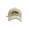 Embroidered Letters Show The Face Small Peaked Cap Children'S Season Sun Protection Warm Versatile Big Head Circumference Baseball Cap