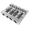 Drop In Replacement Bass Bridge Bass Accessories Suitable for 4 String Guitars Enhancing Sustain and Metal Construction