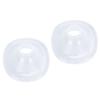 2 Pezzi Flangia in Silicone per 2 Pompe per Seno Indossabili Accessori Flangia Sostitutiva Inserto Cuscinetto Pezzi di Ricambio