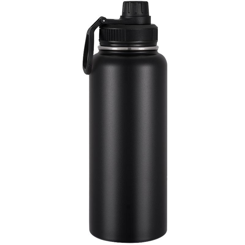40oz Space Jug Double Vacuum Wide Mouth Travel Camping Water Bottle Gym Water Bottle Thermal Flask for Sports