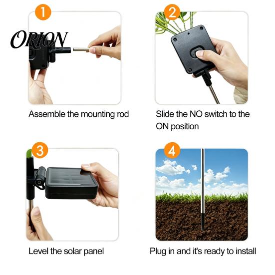 Waterproof Solar Garden Stakes Christmas Tree Stake Lights, Outdoor IP65 Crooked Lamp with Colorful Light for Automatic Dusk to Dawn Lights