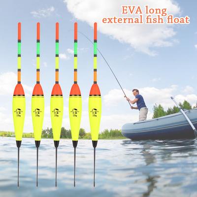 High Quality Light Stick Buoyancy Plastic Fishing Night Float Bobber Eva Foam Ball Boia