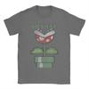 Super Marios Piranha Plant Oh Snap Vintage T Shirt Mens Cotton Humor TShirts Tee Shirt Short Sleeve Tops 4XL 5XL
