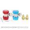 High and Low Pressure Air Conditioning Quick Connector Coupler Adapter Refrigerant Fittings