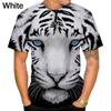 New Fashion Men's and Women's 3d Printing Summer T Shirt Animal Tops Tees