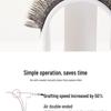 DeceMars Slanted Three-Leaf Clover Fox-Eye Eyelash Extensions - Seamless, Rootless Blooming for Salon-Quality Grafting.