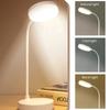 LED Desk Lamp Portable Eye Protection USB Plug 3 Dimming Color Stand Stepless Dimming Eye Protection Bedroom Bedside Lamp Work