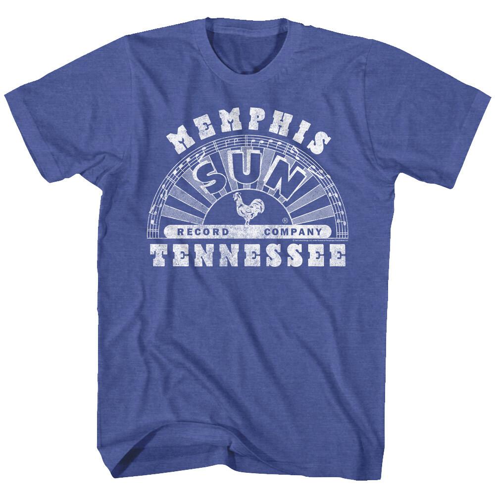 Sun Records Rocord Company Memphis Tennessee Men T Shirt Rock Music Merch M