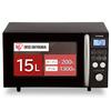 Iris Ohyama Microwave Oven 15L Turntable Hertz Free Nationwide Compatible Range ~ 600W Oven ~ 200 Grill ~ 1300W Fermentation Function 8 Automatic Menu
