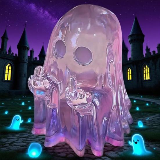 Middle Finger Ghost Mold Halloween Ghost Mold DIY Craft Resin Casting Mold for Paraffin