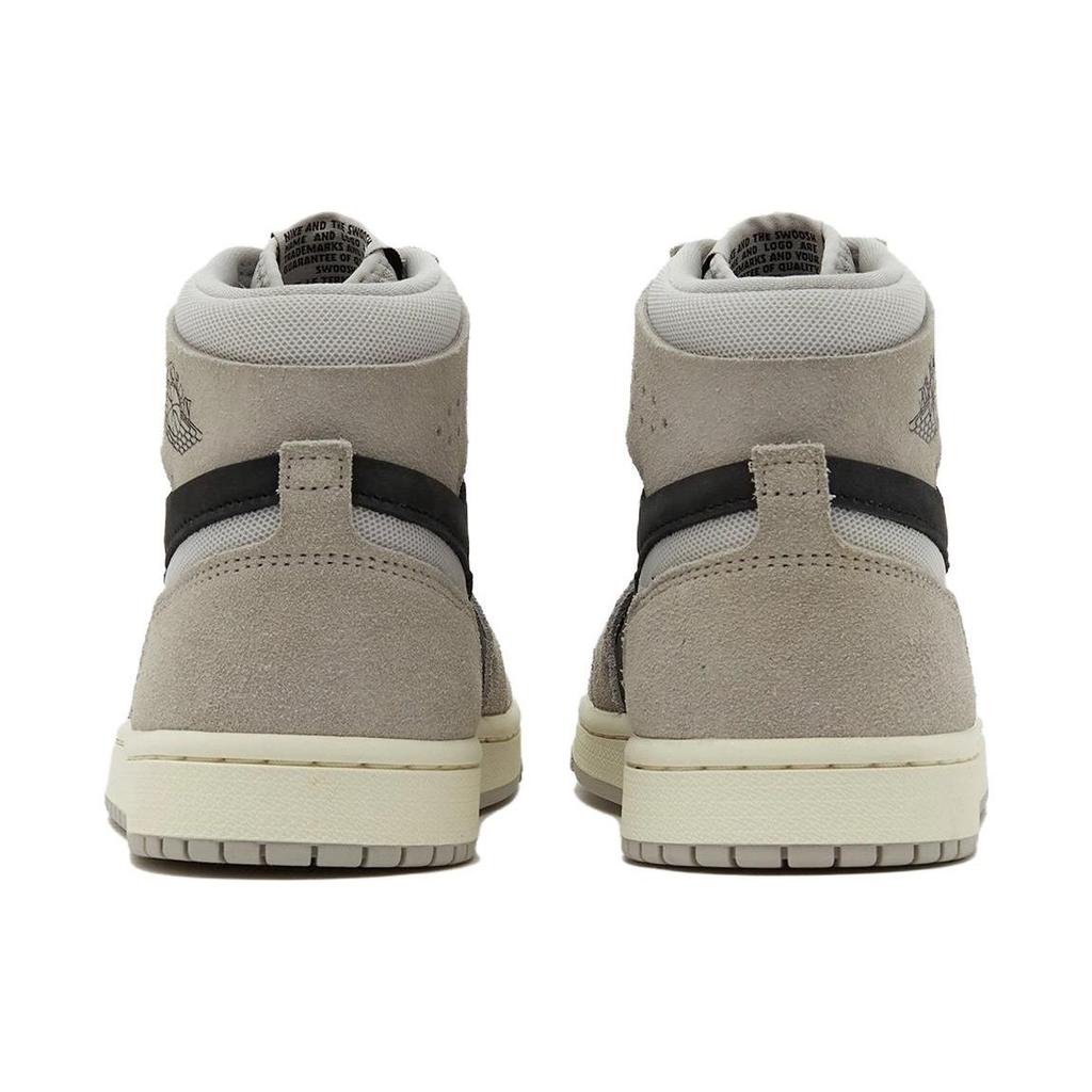 Air Jordan 1 High Zoom Comfort 2 Light Iron Ore Women Sneakers Grey Black Coconut-Milk DV1305-001