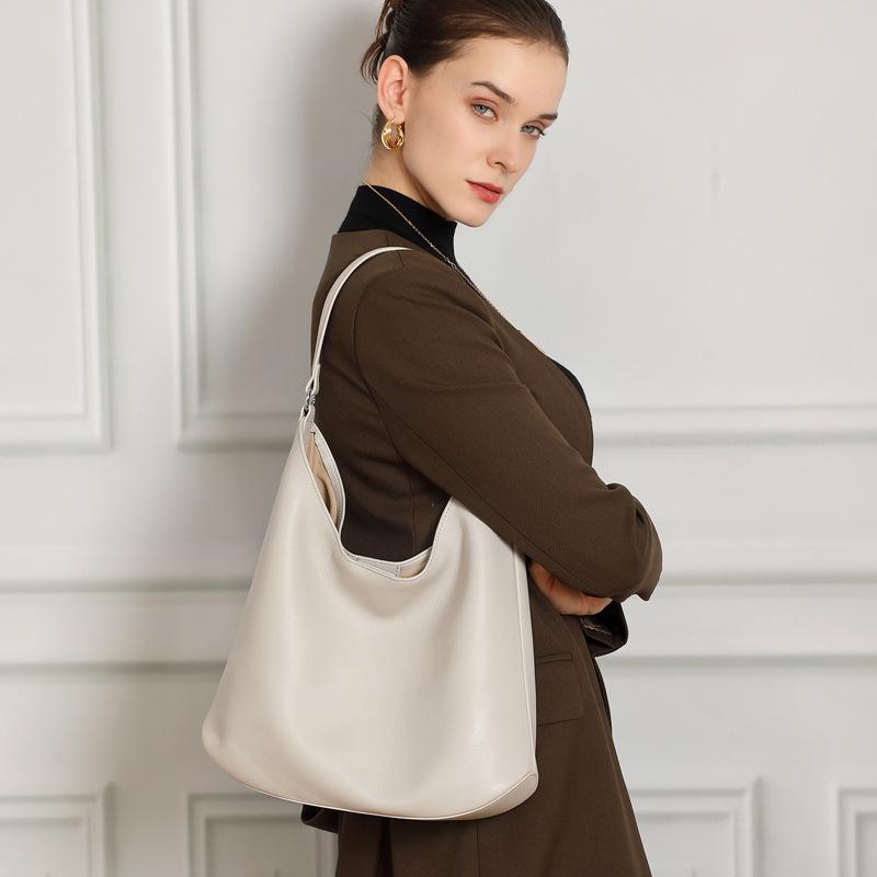 Genuine Leather Women's Handbag Hobo Bag